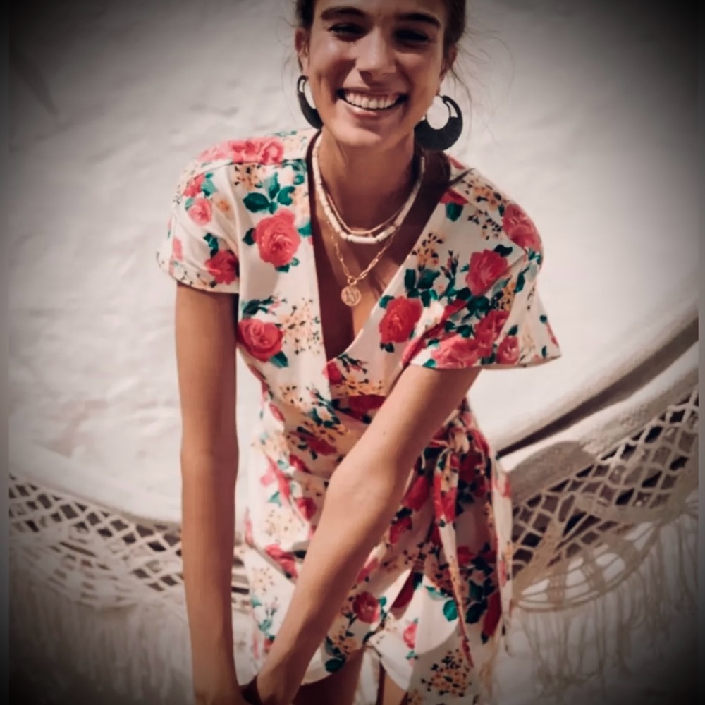 Sezane Floral Wrap Dress (SOLD/UNAVAILABLE)